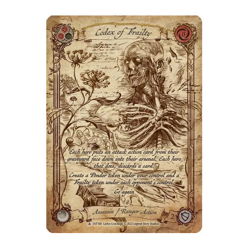 Codex of Frailty (Marvel) - Outsiders (OUT)