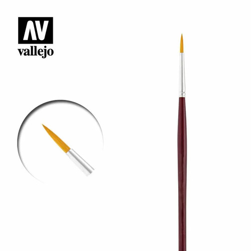 Vallejo Brushes - Round Synthetic Brush N0. 4 B02004