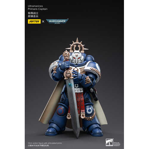 Joy Toy Ultramarines Primaris Captain 1/18 Action Figure JT3297