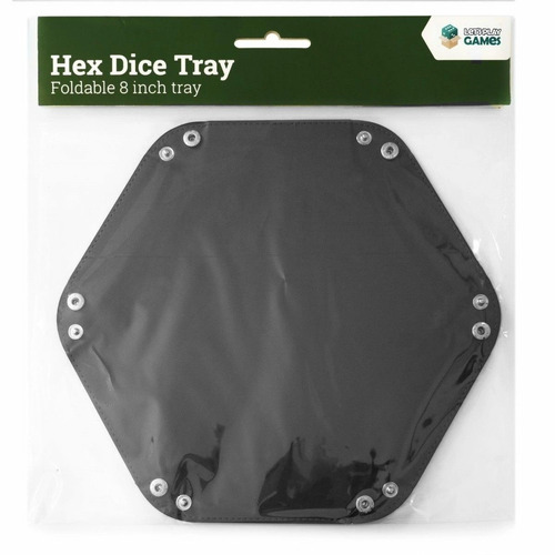 LPG Hex Dice Tray 8" Black LPGDM068K