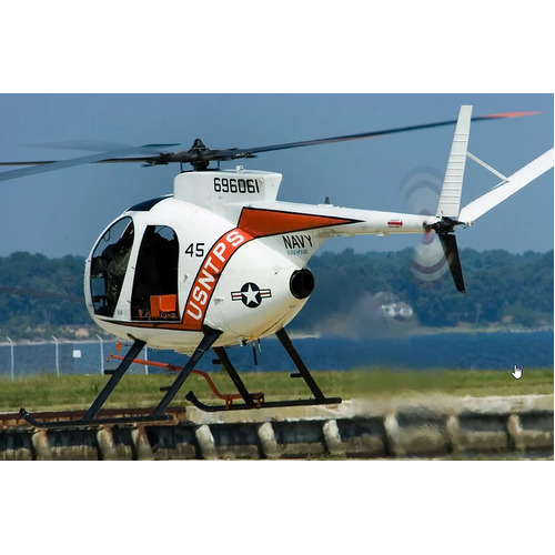 PRE-ORDER: Roban 800 OH-6 ARF Cayouse Scale Helicopter Fuselage OH6-8