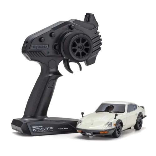 KYOSHO MINI-Z AWD MA-020 READYSET NISSAN FAIRLADY 240ZG WHITE 32637W