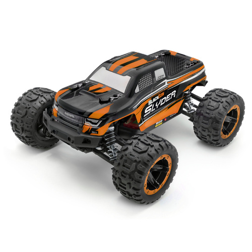 BLACKZON SLYDER MT 1/16 4WD ELECTRIC MONSTER TRUCK - ORANGE BZ540099