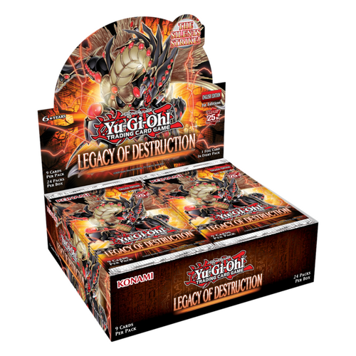 PRE-ORDER: Yu-Gi-Oh - Legacy of Destruction Booster (Display of 24)