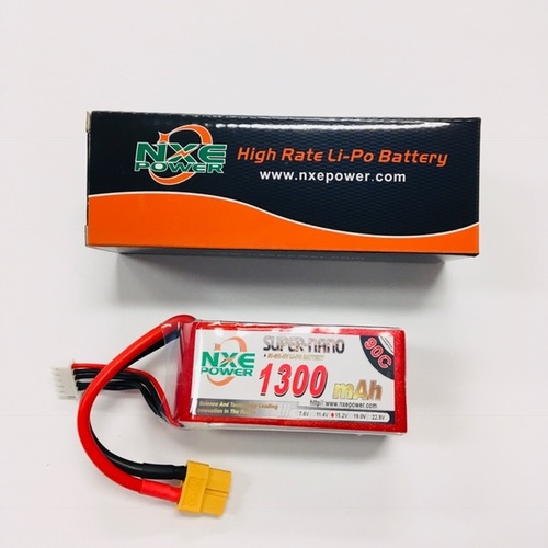 NXE 3s HV 1300mah 90C Drone Battery XT60 Connector
