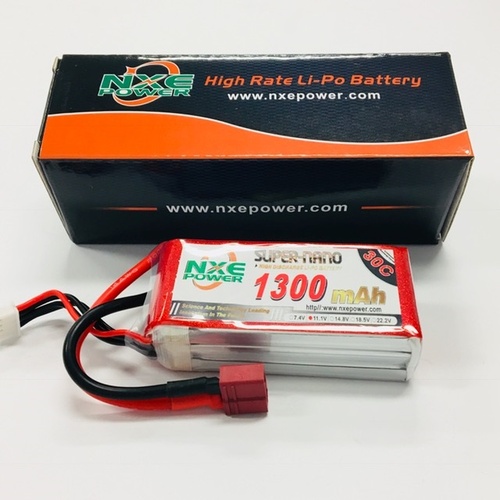 1300SC303SDEAN NXE 11.1v 1300mah 30c Soft case w/Deans