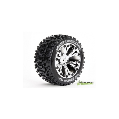 LT3211CH Louise ST-UPHILL TYRE ON CHROME RIM 1/2 OFFSET