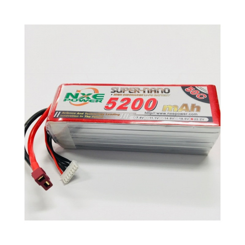 5200SC506SDEAN NXE 22.2V 5200MAH 50C WITH DEANS PLUG