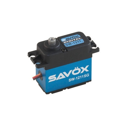 SAV-SW1211SG Savox SW1211SG Standard Size WATER PROOF 15KG/0.10 @6V 25KG/0.08 @7.4V