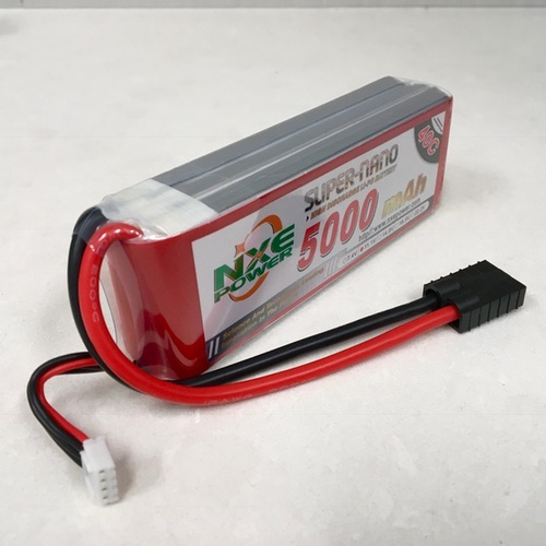 NXE5000SC403TRX NXE 11.1V 5000MAH 40C SOFT CASE W/TRAXX PLUG