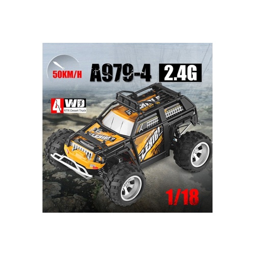 WLA979-4 WL Toys 1/18 4WD Electric Desert Truck