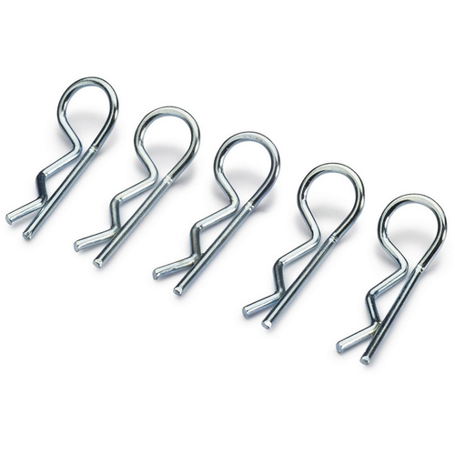 AB2440014 Absima Body Clips large/silver (10)