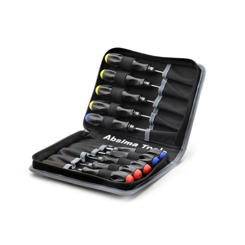 Absima High Performance Tool Set (10 pcs.) Including Bag AB3000057