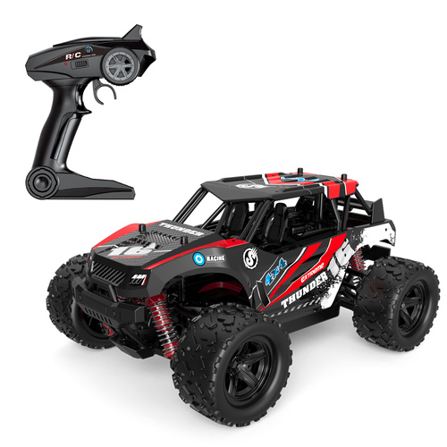 Thunder Red 1/18 4WD RTR High Speed Truck 2.4g 35KM 20 Minute Runtime Red Body TRC-18311
