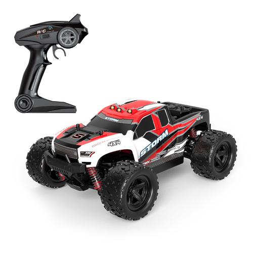 Tornado RC Storm Red Body 1/18 4WD RTR High speed truck 2.4g 35KM 20 Minute runtime Red Body TRC-18301