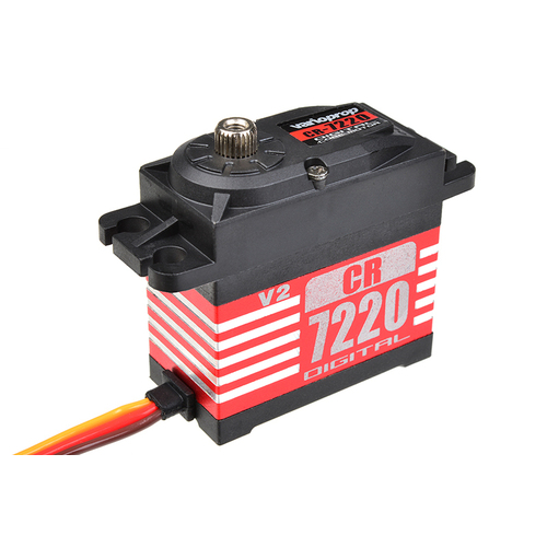 Varioprop - Digital Servo - CR-7220-MG V2 - Low Voltage - Core Motor - Metal Gear – 20 Kg C-52021-1