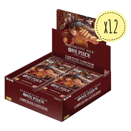 OP02 Booster Box Case(sealed case of 12 boxes)