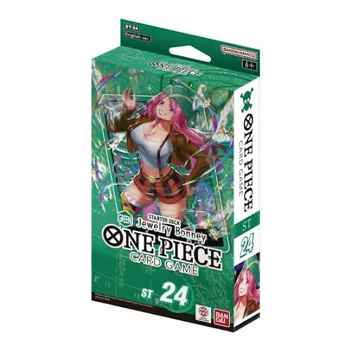  One Piece Card Game: Starter Deck St24 - (Green) Jewelry Bonney 