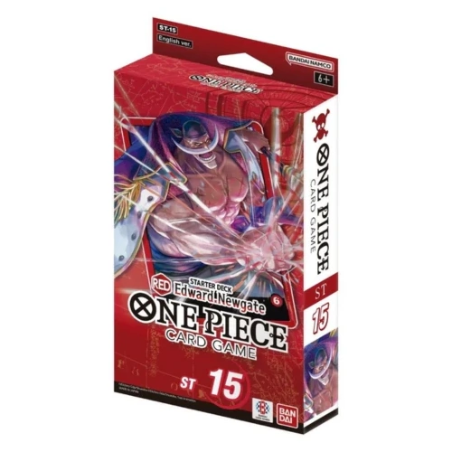 One Piece Card Game Edward Newgate Starter Deck ST-15 Red