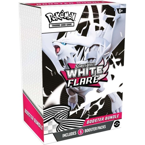 Pokémon T Scarlet & Violet—White Flare Booster Bundle( Product ships 22/08/25)