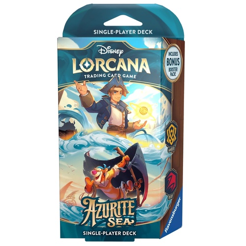 Disney Lorcana TCG: Azurite Sea Amber & Ruby Starter Deck