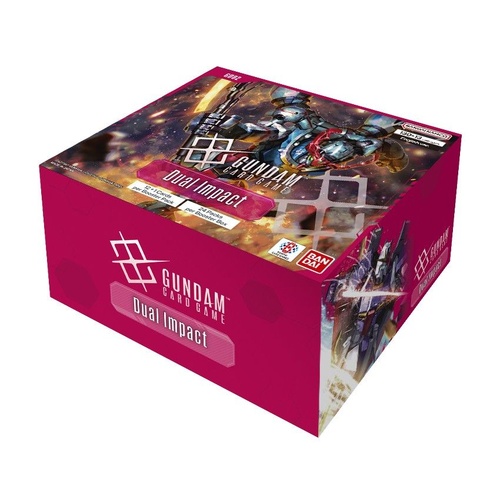 Gundam Card Game: Booster Display – Dual Impact [GD02] Sealed Booster box x1(  STRICTLY 4  PER PERSON PRE ORDER Wave 2 )