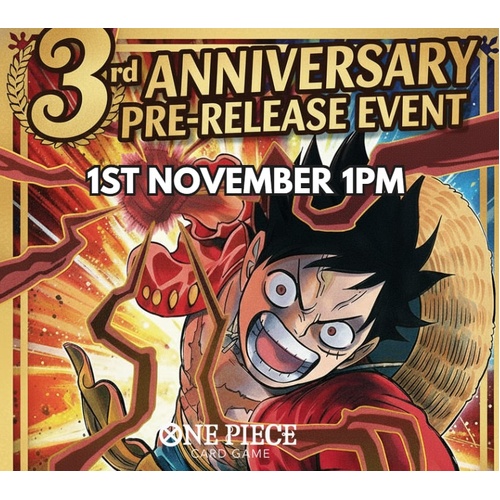 One Piece Card Game [OP13] Sealed Battle Pre Release Event Saturday 1st Of November 2025 1:00 PM