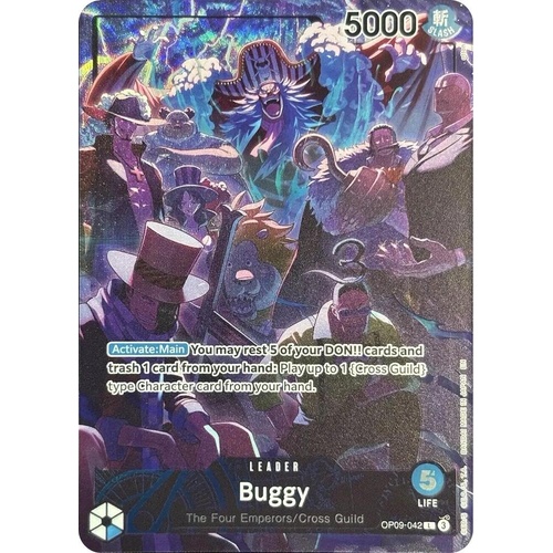 Buggy (English Version 2nd Anniversary Set) - One Piece Promotion Cards (OP-PR) OP09-042