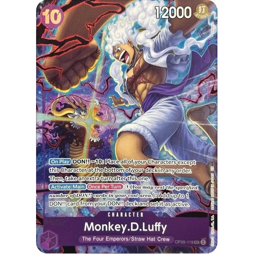 Monkey.D.Luffy (119) (English Version 2nd Anniversary Set) - One Piece Promotion Cards (OP-PR) op05-119