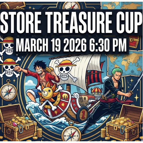 One Piece Card Game Store Treasure Cup 2026 Thursday 19th Of March 6:30 PM