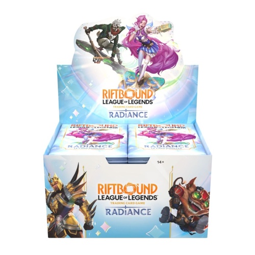 Riftbound: League of Legends TCG Radiance Set 5 – Booster Box Display  x1 (Pre-order 6 box per person limit )