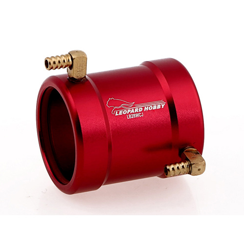 Cooling jacket for 28mm Leopard motors 40mm long LB28WCJ-40MM