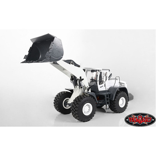 PRE-ORDER: 1/14 Scale Earth Mover 870K Hydraulic Wheel Loader (White) VV-JD00032