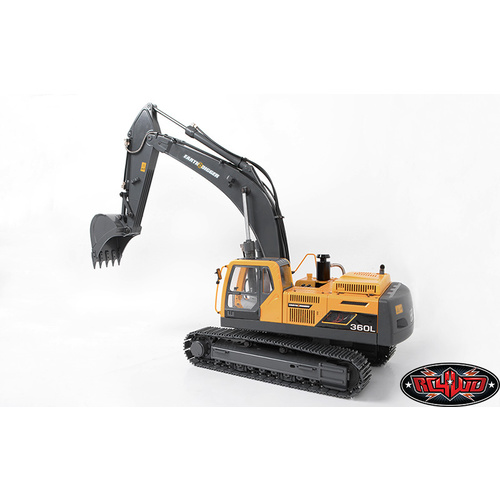PRE-ORDER: 1/14 SCALE RTR EARTH DIGGER 360L HYDRAULIC EXCAVATOR (YELLOW) VV-JD00016