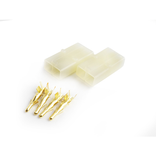 TRC-1008GF - Tornado Tamiya connector Female Gold plated terminals 2sets/bag