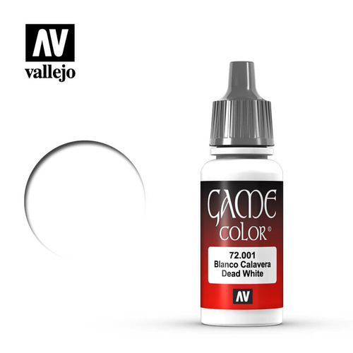 AV72001 - Vallejo Game Colour Dead White 17 ml