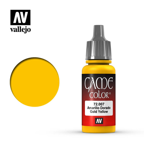 AV72007 - Vallejo Game Colour Gold Yellow 17 ml