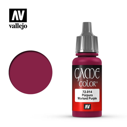 AV72014 - Vallejo Game Colour Warlord Purple 17 ml