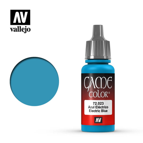 AV72023 - Vallejo Game Colour Electric Blue 17 ml