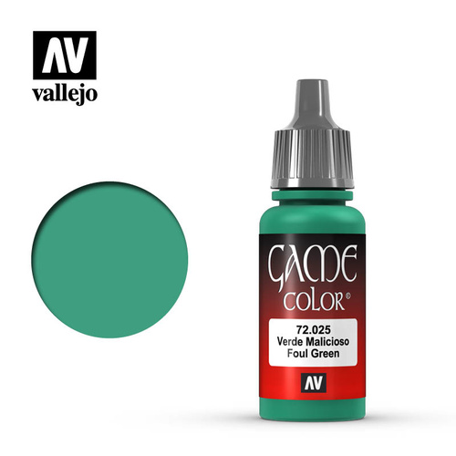 AV72025 - Vallejo Game Colour Foul Green 17 ml