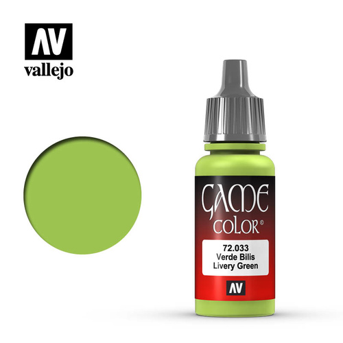 AV72033 - Vallejo Game Colour Livery Green 17 ml