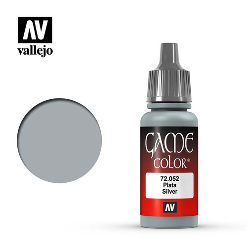 AV72052 - Vallejo Game Colour Silver 17 ml