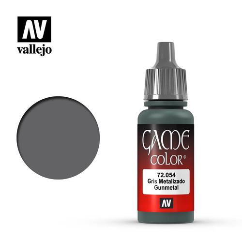 AV72054 - Vallejo Game Colour Gunmetal 17 ml