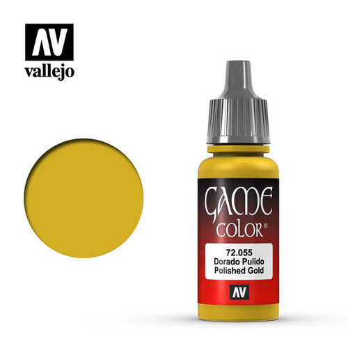 AV72055 - Vallejo Game Colour Polished Gold 17 ml