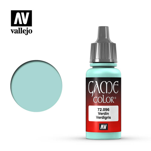 AV72096 - Vallejo Game Colour Verdigris Glaze 17 ml