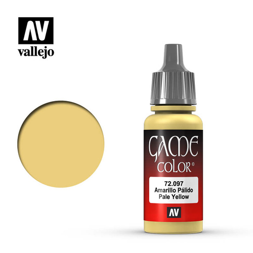 AV72097 - Vallejo Game Colour Pale Yellow 17 ml