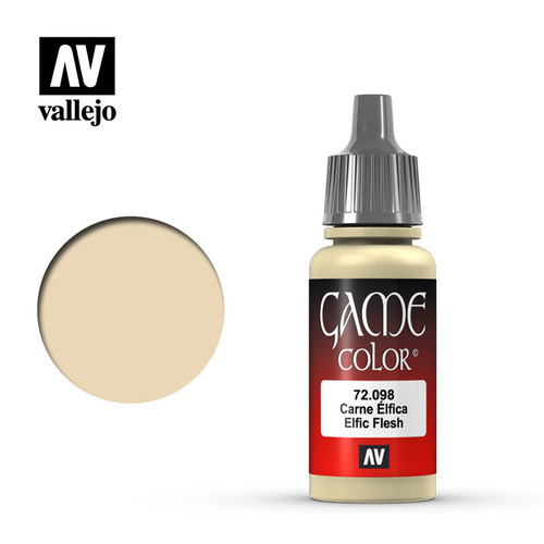 AV72098 - Vallejo Game Colour Elfic Flesh 17 ml