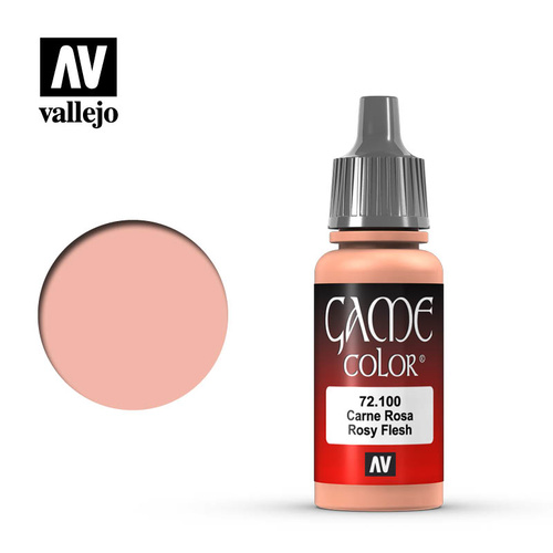 AV72100 - Vallejo Game Colour Rosy Flesh 17 ml