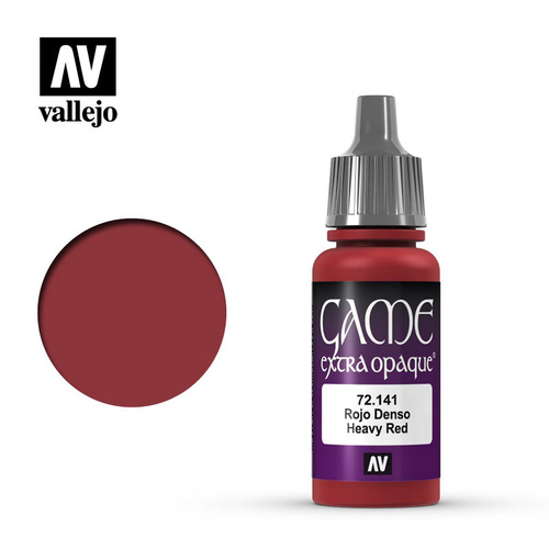 AV72141 - Vallejo Game Colour Extra Opaque Heavy Red 17 ml