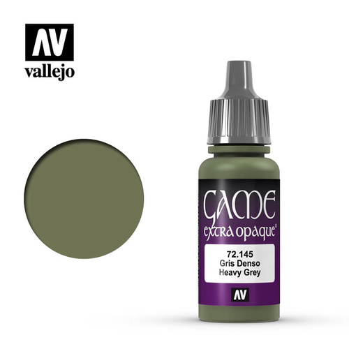 AV72145 - Vallejo Game Colour Extra Opaque Heavy Grey 17 ml